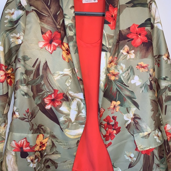 SHEIN print blazer size M - Picture 5 of 9